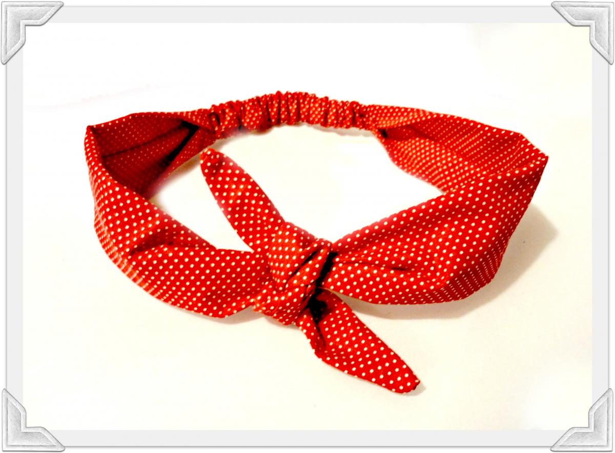 tie a headband bow